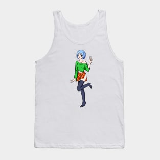 crypto - NFT - manga girl – Kryptine - [Kryptine 20] [1222000] Tank Top